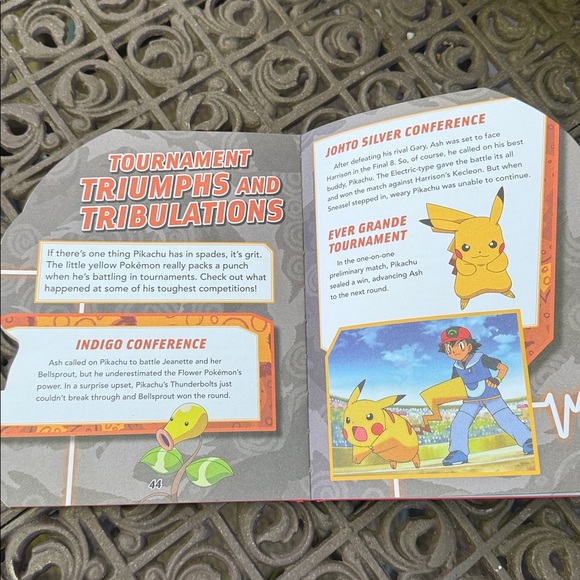 Scholastic Pikachu Adventure Book - Red and Yellow Cover - Picture 3 of 5